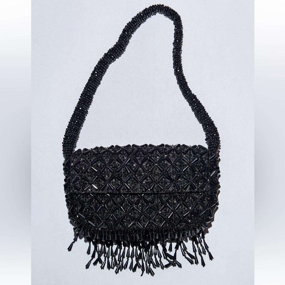 ZARA beaded shoulder bag